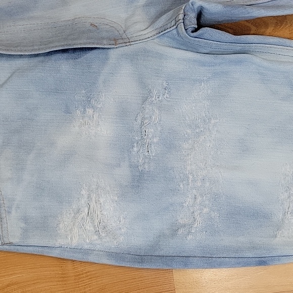 VINTAGE 1970's Orange Tab Levi's Bell Bottom Jeans - Picture 5 of 13